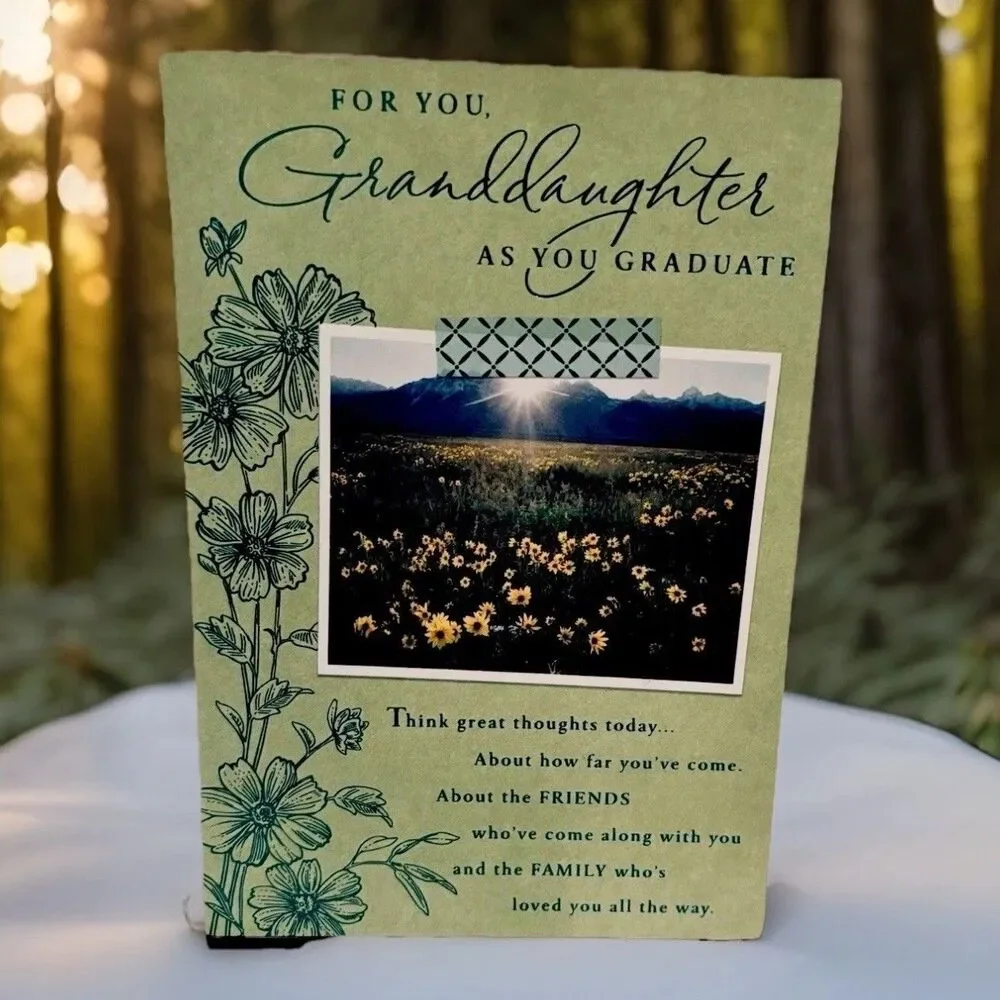 Hallmark Graduation Card – Master’s Degree – Elegant Chalkboard Design – Premium
